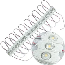 Kit 20 Módulos De Led 1 Led Branco Quente 0.5w Ip67 7030 Foto  mini 1