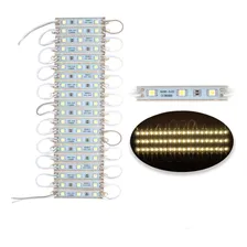 Kit 20 M贸dulos De Led 3 Leds Branco Quente 2835 1,5w 110v Foto mini 1