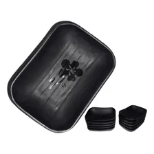 Kit 20 Molheiras Melamina Japonesa Porta Shoyu Molhos 50ml Cor Preto Foto mini 1