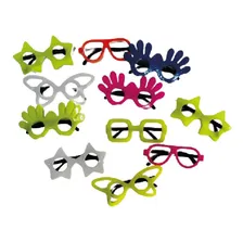 Kit 20 Óculos Neon Divertidos Sortido Neon Óculos Para Festa Foto mini 3