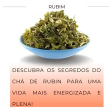 Kit 20 Pacotes Chá De Rubim | Verdadeira Erva-macaé Foto mini 3