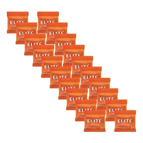 Kit 20 Pacotes Preservativo Elite C/ 3 Unidades Cada Foto 1