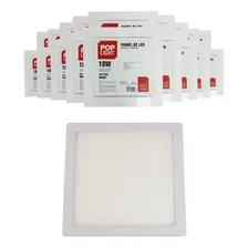Kit 20 Painel Plafon Led 18w Quadrado Embutir 6500k 22x22 Foto mini 4