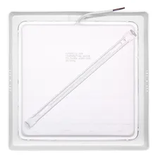 Kit 20 Painel Plafon Sobrepor Led 25w Quadrado Luz Frio Estrutura Branco-frio Foto mini 2