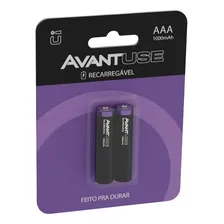Kit 20 Pilhas Avant Recarregável Aaa 1000mah Foto mini  2