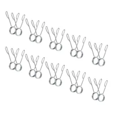 Kit 20 Presilhas Para Barra Olímpica Musculação Foto  mini 1