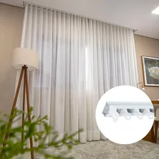Kit 20 Presilhas Para Trilho Suíço Simples Maxi 19mm Branco Foto mini 3