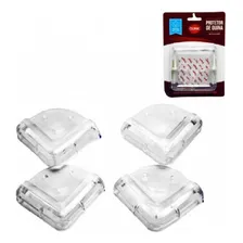 Kit 20 Protetor Quina Transparente - Silicone - Clink Foto mini 3
