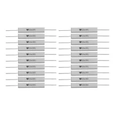 Kit 20 Resistor Porcelana 20w 15r Atenuador P/ Driver Tweete Foto mini 1