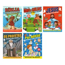 Kit 20 Revistas Infantil Colorir E Atividades Bíblica 2024 Foto mini 1