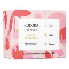 Kit 20 Sabonete Barra Eudora Instance Frutas Vermelhas 80g Foto mini 2