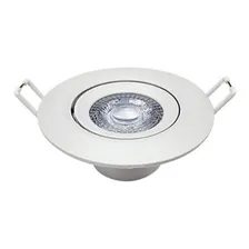 Kit 20 Spot Led Embutir Redondo 5w Branco Quente Foto mini  3