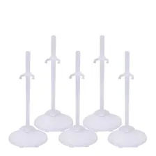 Kit 20 Suporte Transparente Para Boneca Barbie Ken Susi Foto mini 2