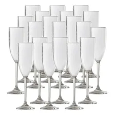 Kit 20 Taça Acrílico Champagne P/ Fim De Ano Natal Reveillon Foto mini 1