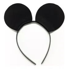 Kit 20 Tiaras Arquinho Orelhas Do Mickey Minnie Lembrancinha Cor Preto Foto mini 2
