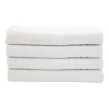 Kit 20 Toalhas De Rosto Profissional Salão Atacado Reforçada Cor Branco Liso Foto mini 2