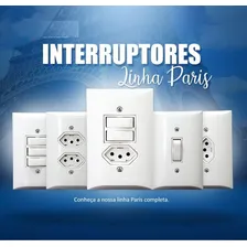 Kit 20 Tomada Simples C/ Placa Espelho 2p+t 20a C/ Inmetro Cor Branco Foto mini 4