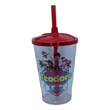 Kit 20 Twister 300ml Tampa Patrulha Canina Personalizado Foto mini 1