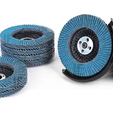 Kit 20 Un Disco Flap Titanium 4.1/2 Gr 080 Cor Preto Foto mini 3