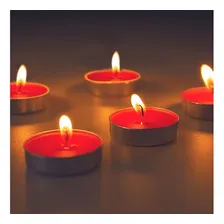 Kit 20 Velas Rechaud Decoração Romantica Vermelho Foto mini 2