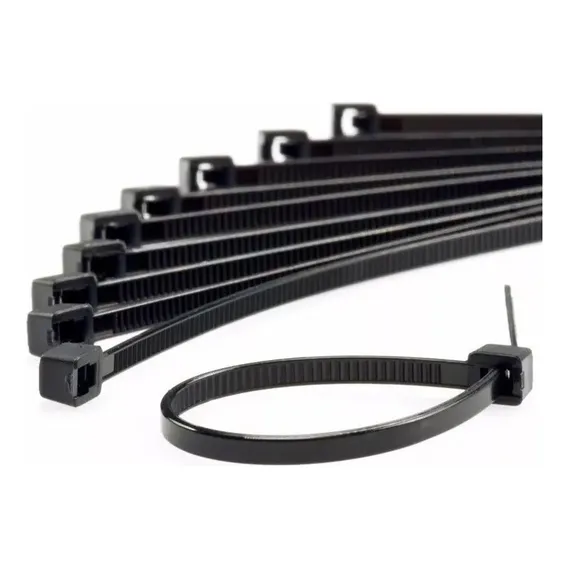 Kit 200 Abraçadeiras Nylon Enforca Gato 5 X 250mm Foto 1