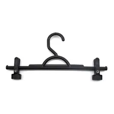 Kit 200 Cabides Plástico Saia Calça - Preto + 400 Presilhas OnlyforShop Foto mini 4