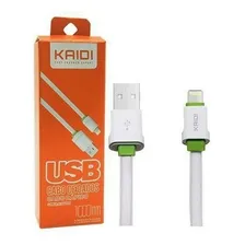 Kit 200 Cabo Carregador Usb Celular V8 Rapido Kaidi Kd-308s Foto mini 2