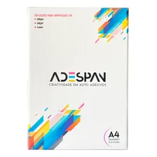 Kit 200 Vinil Adesivo Branco Fosco E Transparente Laser A4 Foto mini 4
