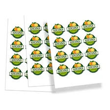Kit 200 Vinil Adesivo Branco Fosco E Transparente Laser A4 Foto mini 3