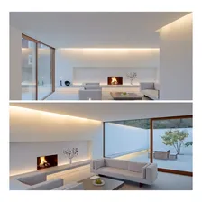 Kit 20mts Fita Led Cob 1800 Led P/ Perfil + Fonte Ultra Slim Luz Luz Branco-frio 6500k Tensão De Operação 12v 12v Foto mini 2