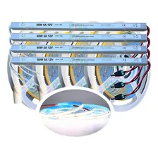 Kit 20mts Fita Led Cob 1800 Led P/ Perfil + Fonte Ultra Slim Luz Luz Branco-frio 6500k Tensão De Operação 12v 12v Foto mini 1