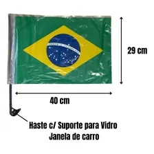 Kit 20x Bandeirinhas Bandeira Brasil Copa Eleição Atacado Foto mini 3