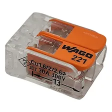 Kit 20x Conector Wago Compacto Emenda 2 Fios Modelo 221-412 Foto mini 4