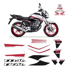 Kit 21 Adesivos para Moto Cg Titan 160s 2020 Especial 25 Anos Sportinox Foto mini 1