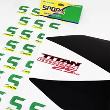 Kit 21 Adesivos para Moto Cg Titan 160s 2020 Especial 25 Anos Sportinox Foto mini 3