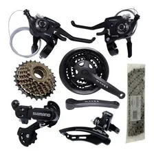 Kit 21v Coroa Rapid Fire Bicicleta 29 Bike 26 Câmbio Shimano Foto mini 1