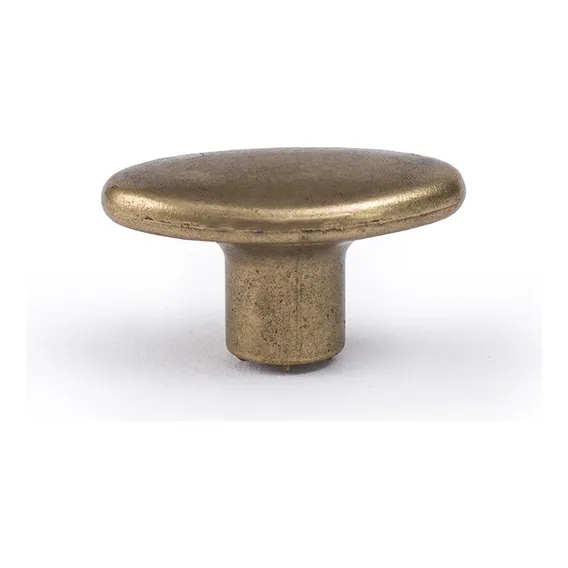 Kit 22 Puxador Oval Para Porta Gaveta Puxador Ouro Velho Foto 1