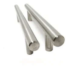 Kit 22 Puxadores Haste Aço Inox Escovado 128mm Gavetas Foto mini 2