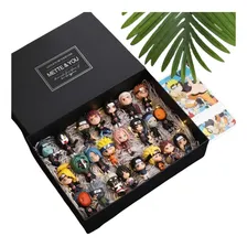 Kit 23 Bonecos Personagens Naruto Na Caixa Para Presente Foto mini 1