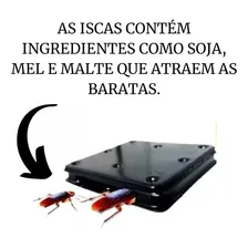 Kit 24 Armadilhas Mata Baratas Iscas Inseticida Mortein Pro Foto mini 3