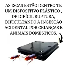 Kit 24 Armadilhas Mata Baratas Iscas Inseticida Mortein Pro Foto mini 4