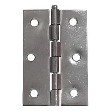 Kit 24 Dobradiça Inox Porta Janela Madeira Feltrin 3.1/2 Foto mini 1
