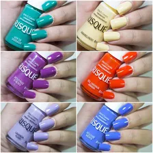 Kit 24 Esmaltes RisquĂ© Hipoalegenicos Atacado VocĂȘ Escolhe! Cor Kit 24 Esmalte Risque Foto mini 2