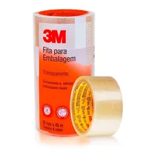 Kit 24 Fita Empacotamento 45x45m Transparente 3m Foto mini 1