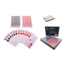 Kit 24 Jogos Maços C/ 54 Cartas Baralho Plástico Truco Poker Foto  mini 1