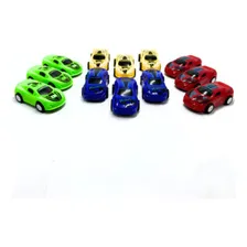 Kit 24 Mini Carrinho Fricção Kit Festa Presente Cor Diversos Foto mini 3