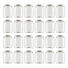Kit 24 Potes Plasticos Mantimentos Tampa Branca 1,7lt Foto  mini 1