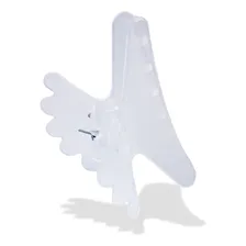 Kit 24 Presilha Prendedor Transparente Sorriso Cabelos Salão Foto mini 4