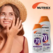 Kit 24 Protetor Solar Soldador Fps 70 Facial Nutriex 120ml Foto mini 4