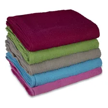 Kit 24 Toalhas Rosto Popular 40x60cm - Atacado Popular Friso Foto mini 1